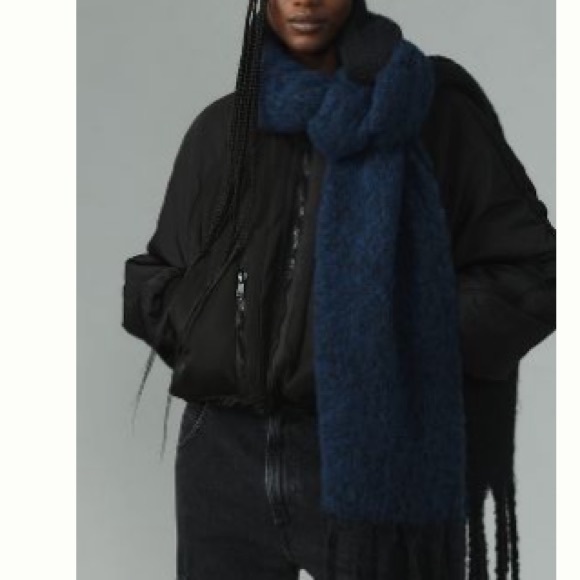 By Anthropologie Recycled Two-Tone Scarf - Picture 1 of 1